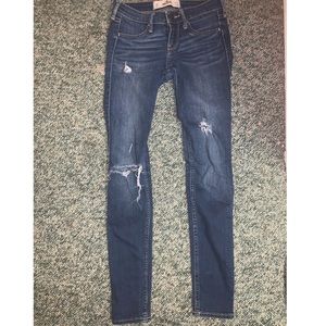 Hollister ripped jeans